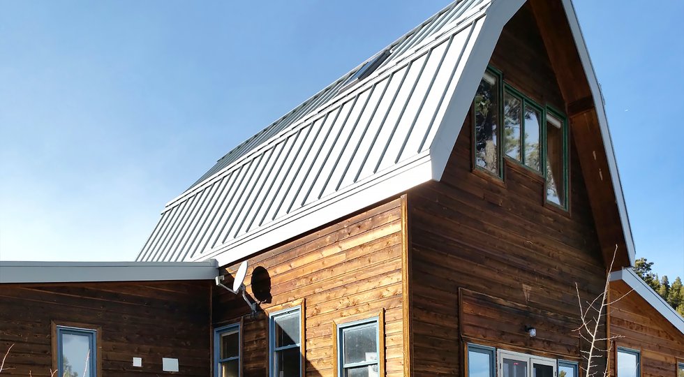 new white standing seam metal roof aurora roofing company